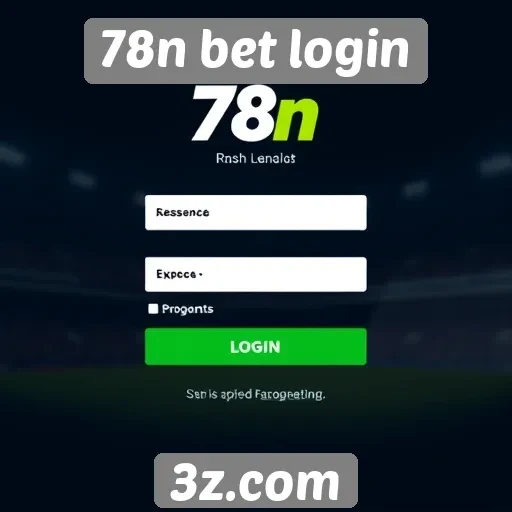 Facilidade de uso e navegação no 78n bet login